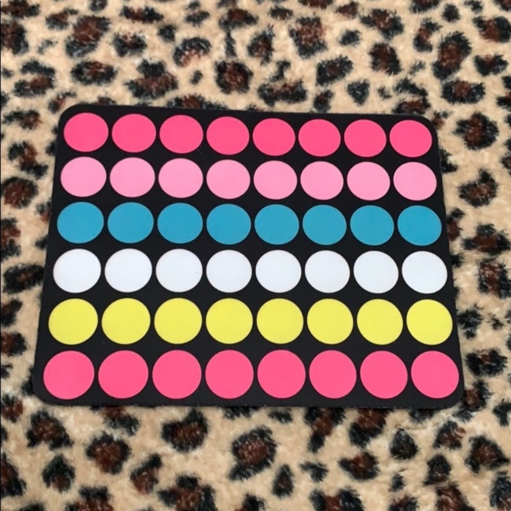 Rainbow Dot Mouse Pad